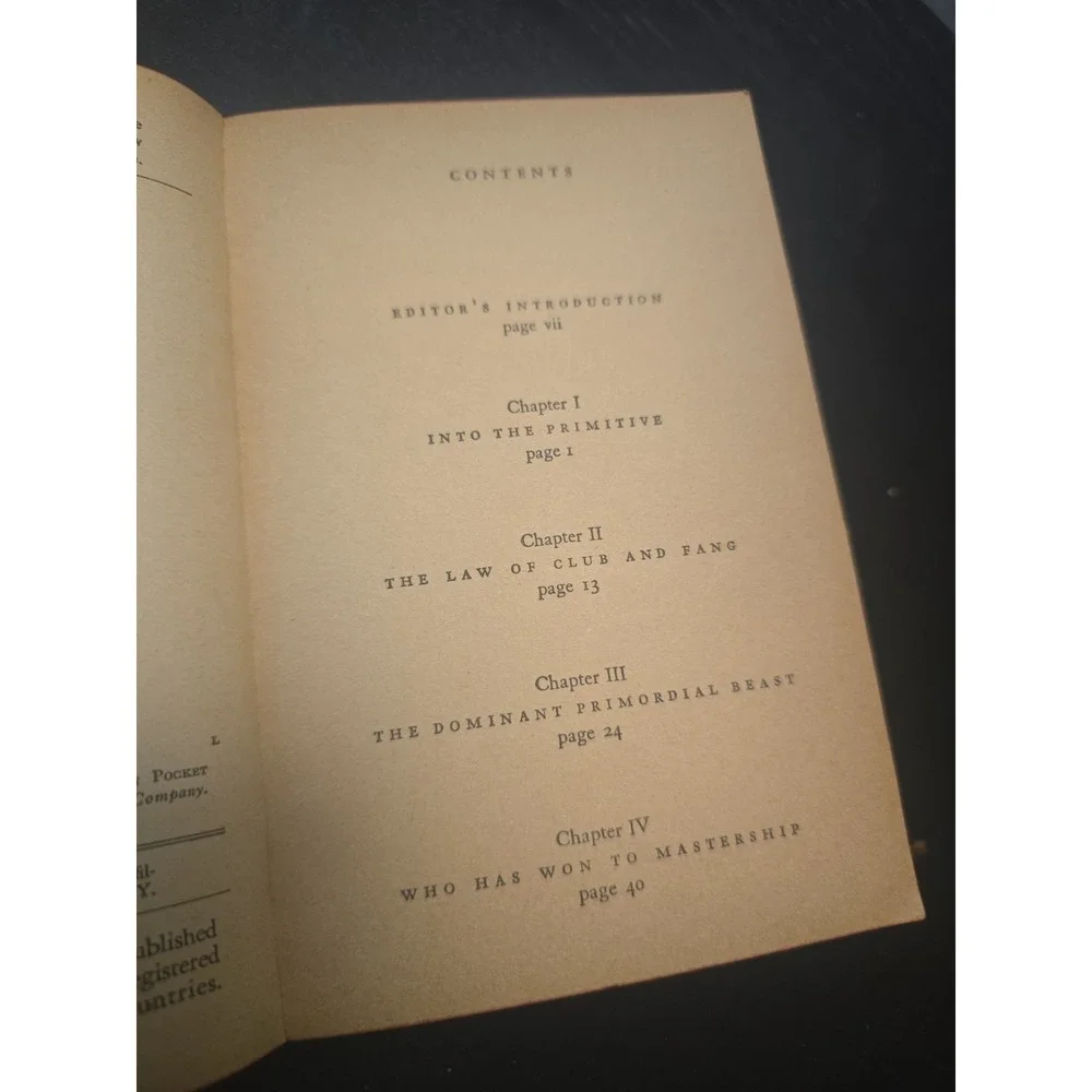The Call Of The Wild Classic Adventure Paperback Book by Jack London 1959